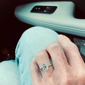 Solitaire CZ ring